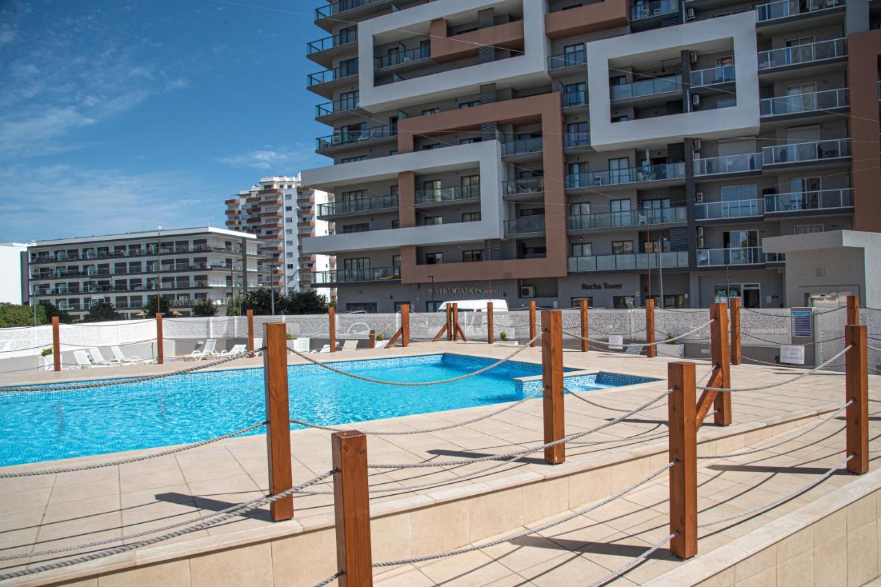 Apartamento Elegante Com Garagem E Piscina Na Praia Da Rocha Portimão Exteriör bild